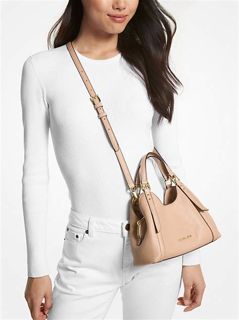 michael kors arlo small|Michael Kors Leather Small Arlo Crossbody Bag .